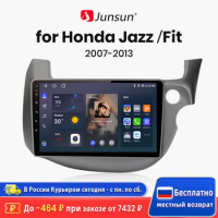 Junsun V1 AI Voice Wireless CarPlay Android Auto Radio for HONDA FIT JAZZ 2007-2013 4G Car Multimedia GPS 2din autoradio