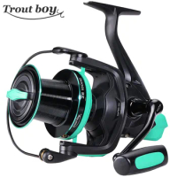 TROUT BOY Reels for Fishing10000 Size Full Metal Spool Reel 20KG Max Drag Reel for Saltwater Fishing Tackle