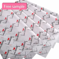 Wholesale Custom Printed Logo Garment Gift Tissue Paper Sheets for