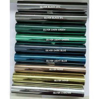 [Harga Terendah]5x100FT -1ROLL 2MIL Filem Berwarna untuk Tingkap Bangunan/Kereta Berwarna dan UV 99%