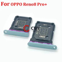 10PCS For OPPO Reno 6 Reno 8 Pro+ Plus Sim Card Slot SIM Card Tray Slot Holder Adapter Socket Repair Parts