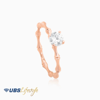UBS Cincin Emas Arty Solitaire - Ecd1418 - 17k