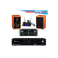 【金嗓】CPX-900 K2R+DB-7AN+JBL VM200+DM-825II木(4TB點歌機+擴大機+無線麥克風+喇叭)