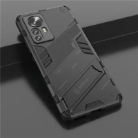 Shockproof Phone Case For Xiaomi Mi 12 12X 12S Ultra 11T Pro 11 Lite NE Magnetic Stand Holder Armor Back Cover For Xiaomi12 Mi12