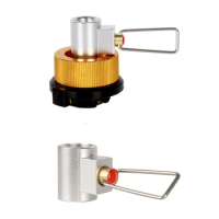 2025 New Outdoor Camping Gas Saver Fuel Canister Refill Adapter Shifter Butane Small Propan Tank Inp