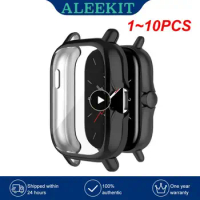 1~10PCS Bumper Soft TPU Cover for Huami Amazfit GTS 4 3 2 GTS 2e Watch Caser For Amazfit Bip S Lite Bip U Full Screen