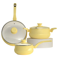 Home High-End Ceramic Pot Creative Durable Shanzu Ceramic Milk Pot Non-Stick Pot Baby Infant Complem
