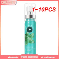 1~10PCS 20ml Fruity Breath Peach Mint Breath Freshener Spray Halitosis Freshener Mouth Odor Spray Refreshing Care