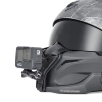 Gopro Motorcycle Helmet Support Sports Camera Moto Chin Bracket Go Pro Helmet Mount Holder for Action Camera Gopro Accessories