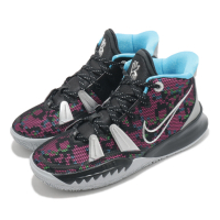Nike 籃球鞋 Kyrie 7 GS 反光 運動 女鞋 明星款 避震 包覆 球鞋 大童 黑 銀 CT4080008