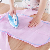 3PCS Cloth Protective Press Mesh Insulation Ironing Board Mat Cover Against Pressing Pad Mini Iron Random Colors