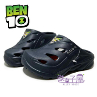 Ben 10 童款一體成形超輕防水包趾拖鞋 [22008] 深藍 泰國製造【巷子屋】
