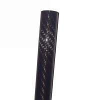 1meter Pipa carbon tube karbon OD 19MM ID 17mm 19X17 19X17MM tebal 1mm 3K glosy dof doff