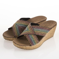 【SKECHERS】女 休閒系列 涼鞋 BEVERLEE(38554MLT)