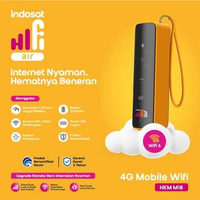 Indosat HiFi Air MiFi HKM M18 Modem WiFi 6 Router 4G Free IM3 Tri 180GB 1Th