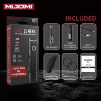 MIJOMI J81 Senter LED 1300 Lumens ‎Waterproof IP68 Flashlight J81