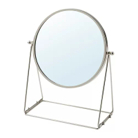 LASSBYN 桌鏡, 銀色, 17 公分