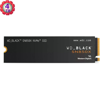WD_BLACK SN850X 4TB M.2 NVMe PCIe SSD 7300MB/s WDS400T2X0E -公司貨