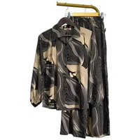 one set setelan rayon wanita SET KEMEJA CELANA KULOT BUNDLING CELANA DAN BAJU ONE SET KULOT Rayon Mo