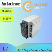 Antminer L7 LTC/DOGE Miner 8050M 8300M 8550M 8800M 9050M 9300M Asic Miner L7 Bitmain L7 Miner Machine Free Ship