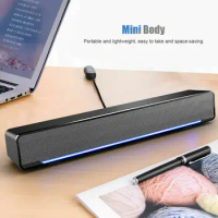 New USB Sound Bar TV Soundbar Wired and Wireless Bluetooth Home Theater TV Speaker Home Surround SoundBar
