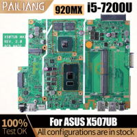 For ASUS X507UB Notebook Mainboard REV.2.0 i5-7200U 920MX Laptop Motherboard Full Tested