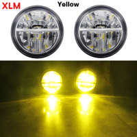 belook ชุดไฟตัดหมอก LED ด้านหน้ารถยนต์ 2 ชิ้น 30W 6000LM พร้อมไฟเดย์ไลท์ DRL รุ่น H11 สำหรับ Nissan 