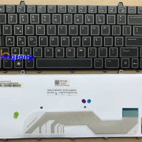Laptop Keyboard For Dell Alienware M11X R2 M11X R3 replacement keyboard US Layout With backlit and black color