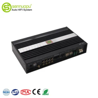 Sennuopu Power Amplifier Professional 1000W Audio DSP Processor Subwoofer Amplifier Car