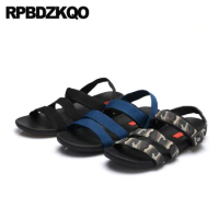 Slip On Flat Open Toe Roman Slides Designer Slippers Native Black Beach Shoes Strap Soft Fashion Men Gladiator Sandals Summer