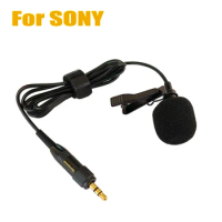 lavalier clip microphone 3.5mm srew lock for SONY receiver UWP-D21 D11 URX P03 P2 D21 wireless microphone system