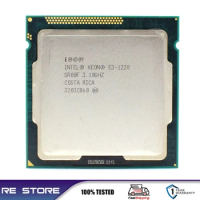 Intel Xeon E3 1220 3.1GHz 4-Core LGA 1155 cpu processor