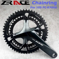 ZRACE 110BCD BCD110 Road Bike Bicycle Asymmetric Chainring 52-36T 53-39T 50-34T For 105 FC-R7000 R7000 2x11 speed Crankset 4Bolt