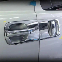 Accessories Door Handle Cover Trim Frame For Hyundai Grand Starex TQ Staria H-1 H1 H-200 i800 2018 2019 2020 2021 Car Sticker
