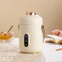 New Mini Rice Cooker Small 600ML Electric Cooker Multifunctional Electric Cooking Pot 12H Reservation Mini Hot Pot For Dormitory