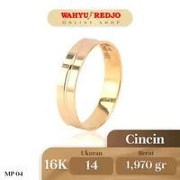 Cincin Emas Kadar 16K Wahyu Redjo CC-16K 30026451