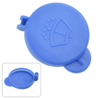 1* Car Blue Windshield Washer Fluid Reservoir Tank Bottle Cover Cap Plastic 2S6117632AD 5S6117632AB Fits For Ford Fusion