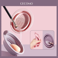 [GECOMO] Chậu silicon giặt cọ trang điểm Gecomo