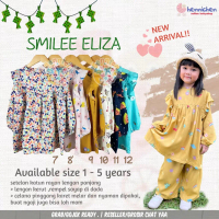 Cstore - 2.2 SMILEE ELIZA GAMIS ANAK PEREMPUAN SET BAJU SETELAN PANJANG ANAK PEREMPUAN MOTIF PAKAIAN