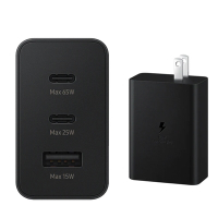 Samsung 原廠 65W 三孔快充旅充頭 EP-T6530