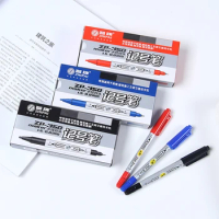 ZHIPAI Double-Side Marker Pens Black Felt Tip Pens, Black Dual Tip Brush Pens Art Markers Set, Brush &amp; Fine Tip Black Marker