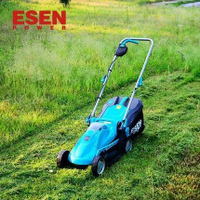 新款割草機 ESEN充電式手推電動割草機電動家用除草機鋰電草坪割草機剪草機T  露天市集  全台最大的網路購物市集