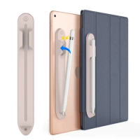 Protective Sleeve Cover Anti-Lost Pencil Soft Silicone Holder Capacitor Pen Magnetic Case for iPad Apple Pencil 1 2 Accessories