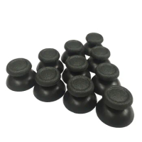 1Set/10Pcs Plastic Black Analog Thumbstick Thumb Stick Replace For PlayStation 4 PS4 Pro Controller High Quality Thumbstick Cap