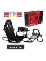เก้าอี้เกมส์แข่งรถ Racing F-GT Lite Simulator Cockpit (NLR-S015)(สีดำ)