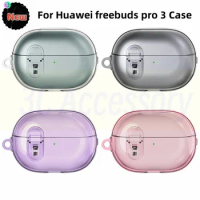 For Huawei freebuds pro 3 (2023) Case Transparent Buckle Anti Drop Design TPU Protective Capa For Huawei freebuds pro 3 Case