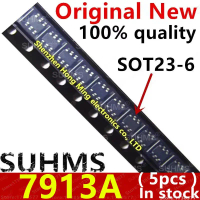 100% ใหม่ (5 ชิ้น) PF7913AG/PF7913A/7913A SOT23-6