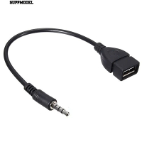 AINNA Converter Cable Audio AUX-in-Jack ke USB OTG