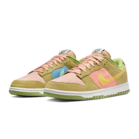 【NIKE 耐吉】DUNK Low Retro SE NN 男女鞋 粉紅 綠 鴛鴦 紅心芭樂 Sun Club 休閒鞋(DM0583-800)