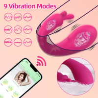 Wear Vibrating Egg Clit Female Panties Sex Toys for Adults Women Dildo APP Remote Control G Spot Vibrator Jump Egg Sex Toy